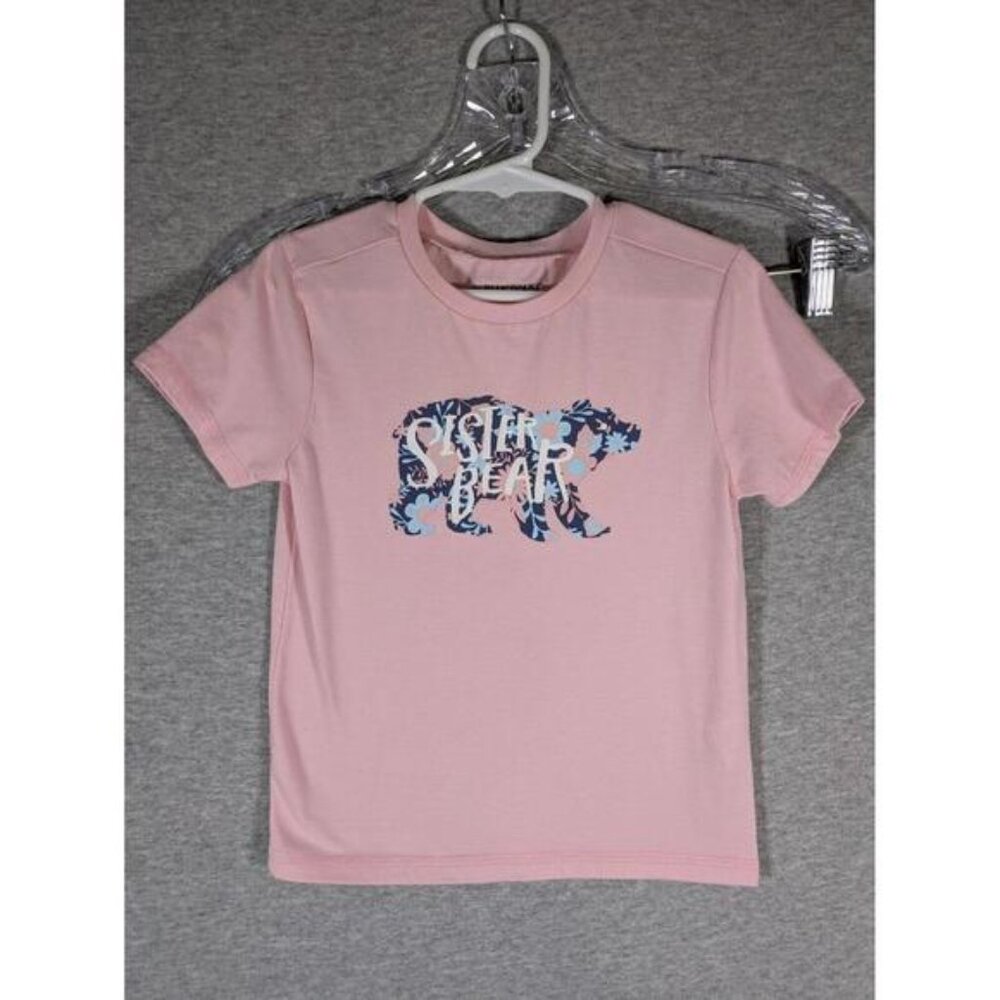 Little Blue House Tshirt Girls Size 4 Sister Bear Graphic‎